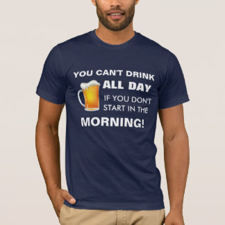 T-shirt Boisson toute la journée