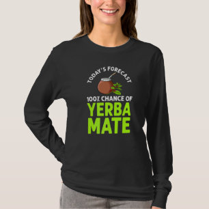 T-shirt Boisson Yerba Mate Thé Feuilles Argentine Coupe Po
