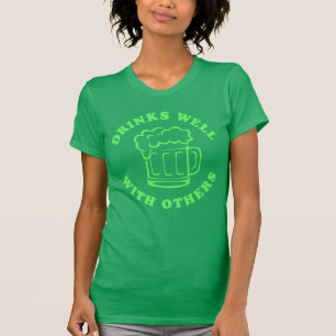 T-shirt Boissons bien avec d'autres