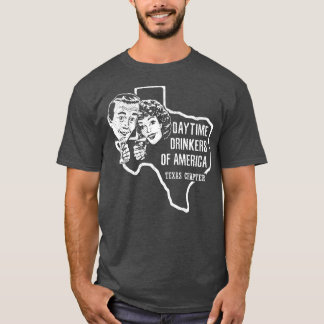T-shirt Boissons de la journée du Texas Alcool Bière Vin B