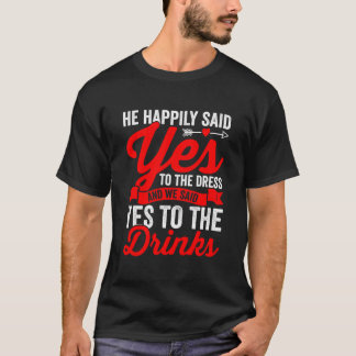 T-shirt Boissons de tenue Lgbtq Gay Bachelor Py Égalité Fi