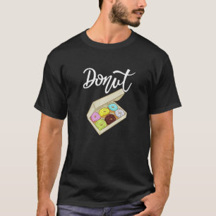 T-shirt Boîte à beignets de beignets de beignets Dessert