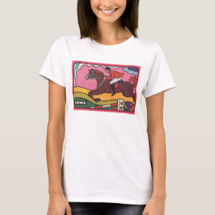T-shirt Boîte à Matchbox Vintage équestre