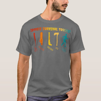 T-shirt Boîte à outils de survie Zombie