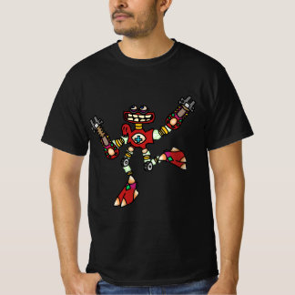T-shirt Boîte à ubbox rouge mignon