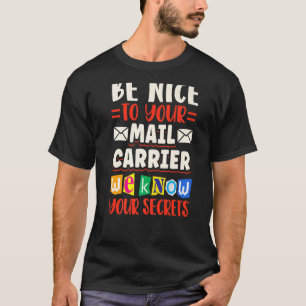 T-shirt Boîte aux lettres du bureau de poste du service de