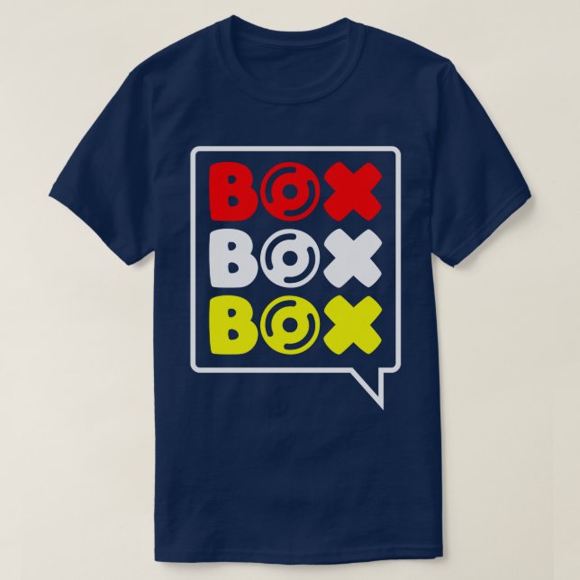 T-shirt Boîte boîte boîte F1 Pneumatique Composé V3 Concep (Design devant)