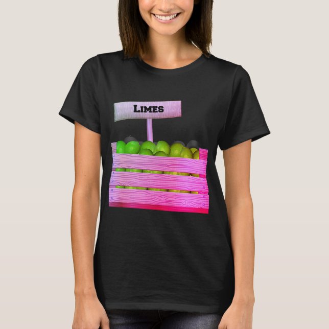 T-shirt boîte de citron (Devant)