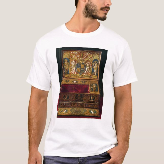 T-shirt Boîte d'écriture ou bureau de table (Devant)