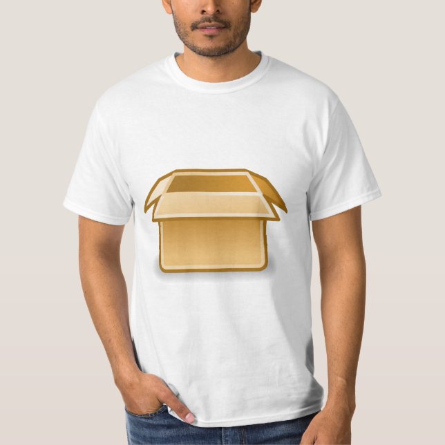 T-shirt Boîte en carton vide (Devant)