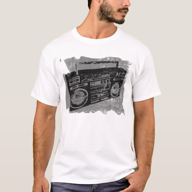 T-SHIRT BOÎTE RETRO 80'S 90 (Devant)