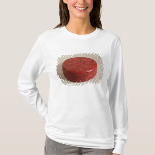 T-shirt Boîte rouge de laque décorée des pivoines, 1426