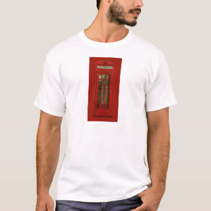 T-shirt Boîte téléphonique rouge vintage