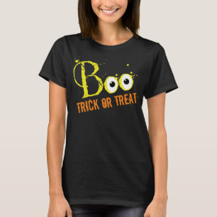 T-shirt Boite Trick ou Treat Fun Halloween Party