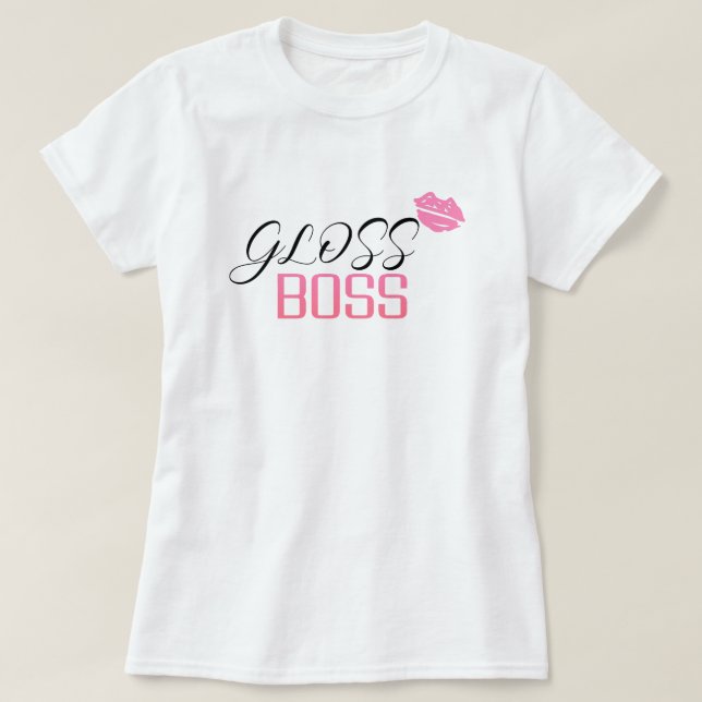 T-shirt Boîtier brillant (Design devant)