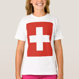 T-shirt Boitier de téléphone indicateur Suisse