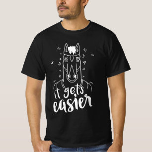 T-shirt "Bojack Horseman Il Est Plus Facile"