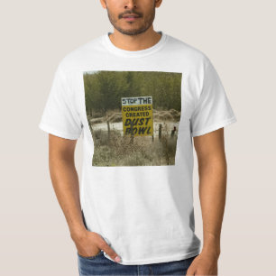 T-shirt Bol de poussière créé par le Congrès