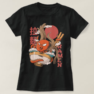 T-shirt Bol de ramen au tentacule de poulpe géant