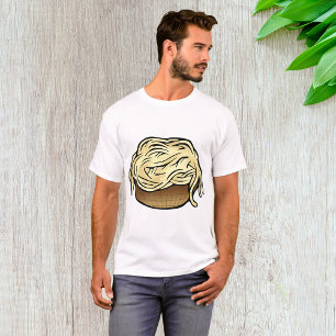 T-shirt Bol de spaghetti Alimentation de nouilles de pâtes