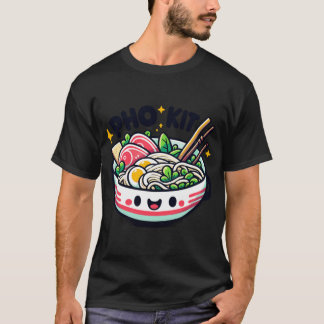T-shirt Bol Pho Kit Cute Smiling Pho