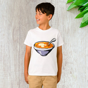 T-shirt Bol soupe de tomate avec cuillère