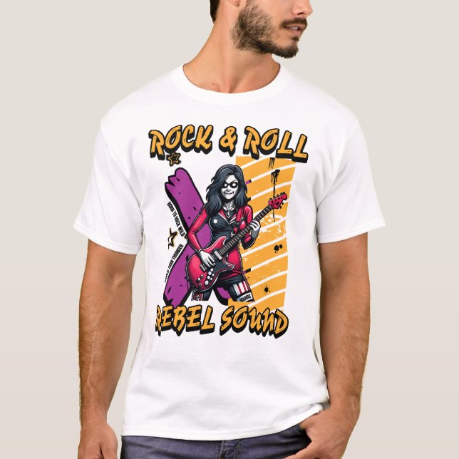 T-shirt Bold Artwork Design for Modern Rock Music Lovers (Devant)