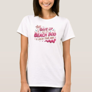 T-shirt Bold & Beautiful A ABANDONNÉ LE CORPS DE PLAGE IL