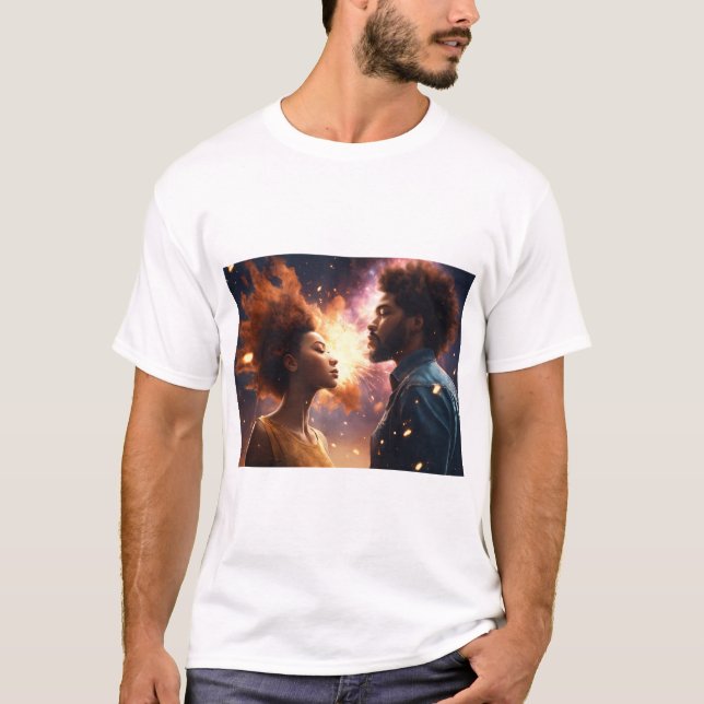 T-shirt "Bold & Brave : Maître de ma destinée" (Devant)