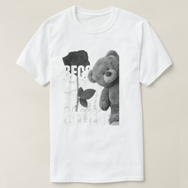 T-shirt Bold Retro Motivational Graphic Tee (Design devant)