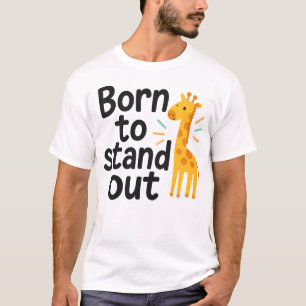 T-shirt Bold Spirit : Né pour se lever
