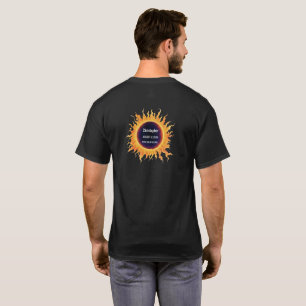 T-Shirt Bold Watercolor Éclipse Solaire Totale 202
