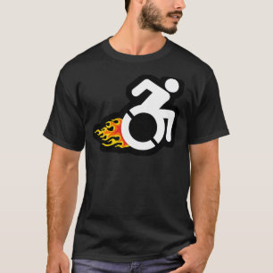 T-SHIRT BOLIDE EN FAUTEUIL ROULANT !