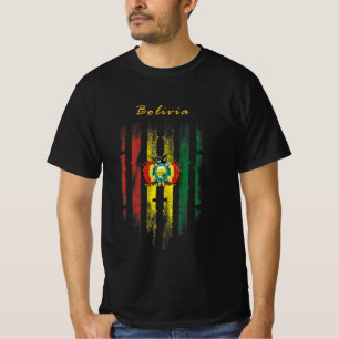 T-shirt Bolivie, Boliviana, Boliviana, Boliviano