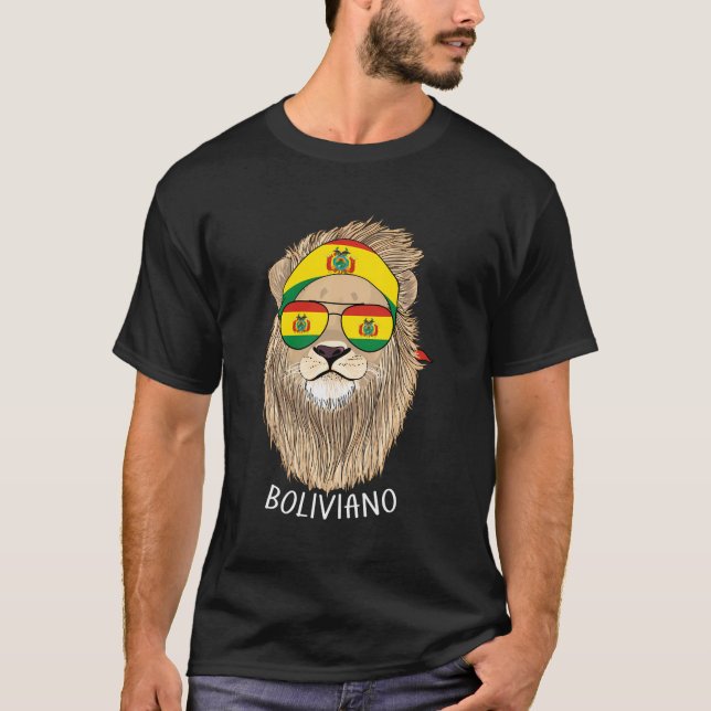 T-shirt Bolivie Drapeau Bolivie Patrimoine bolivien Bolivi (Devant)