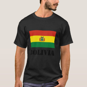 T-shirt Bolivie Fierté bolivienne Racines boliviennes Fier