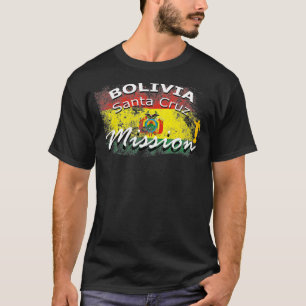 T-shirt Bolivie Père Noël Cruz Mormon LDS Mission Missio