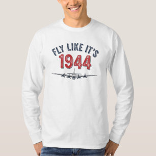 T-shirt Bombardier B-17 Vintage "Fly Like It's 1944"
