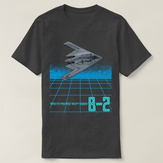 T-SHIRT BOMBE B-2 (Design devant)
