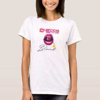 T-shirt Bombe cerise