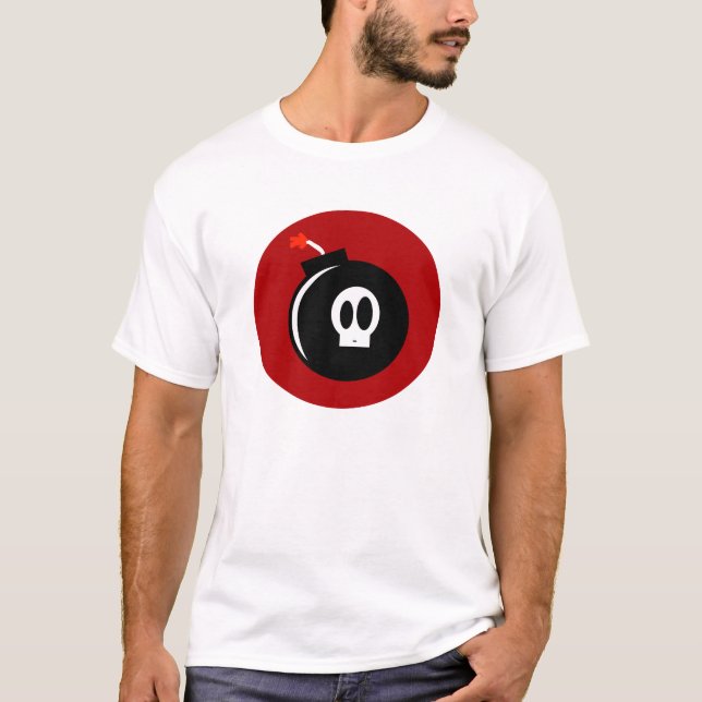 T-shirt Bombe du crâne (Devant)