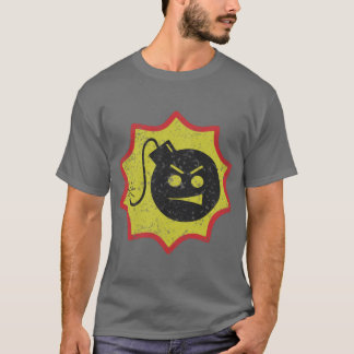 T-shirt Bombe grave détruite