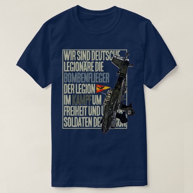 T-shirt Bombenfliegermarsch (Design devant)