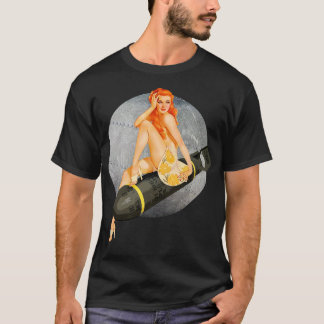 T-shirt Bombes blondes Pinup 2ÈME GUERRE MONDIALE 40s