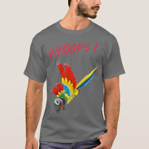 T-shirt BOMOBIS Drôle Conception de perroquet