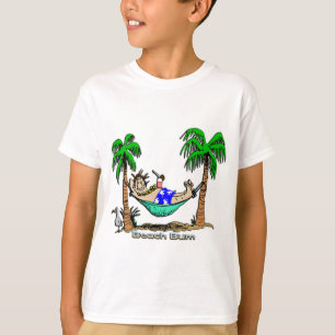 T-shirt Bon à rien de plage