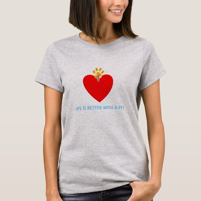 T-shirt Bon Coeur & Paw (Devant)