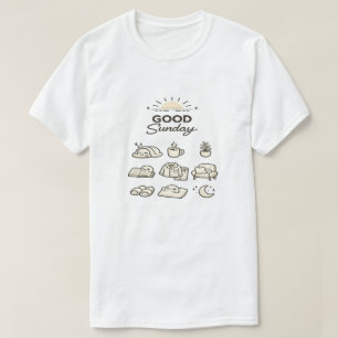T-shirt BON DIMANCHE Conception de vie lente et conforta