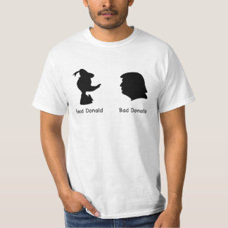 T-shirt Bon Donald et mauvais Donald