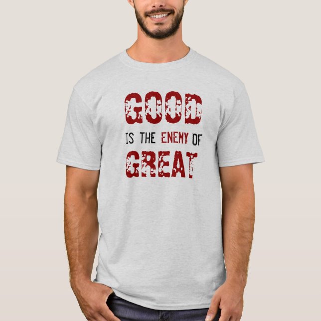 T-shirt BON est l'ENNEMI DE GRAND (Devant)